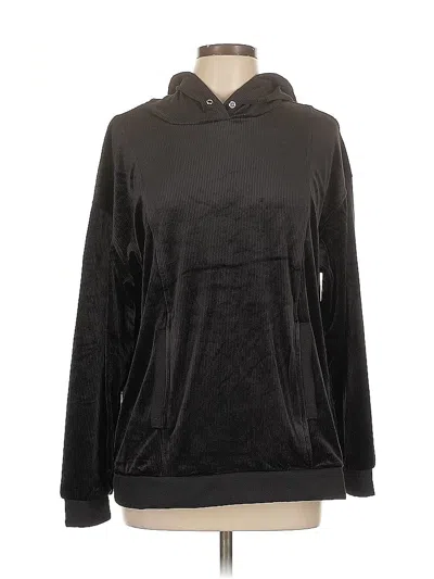 Pre-owned Time And Tru Pullover Hoodie In Black