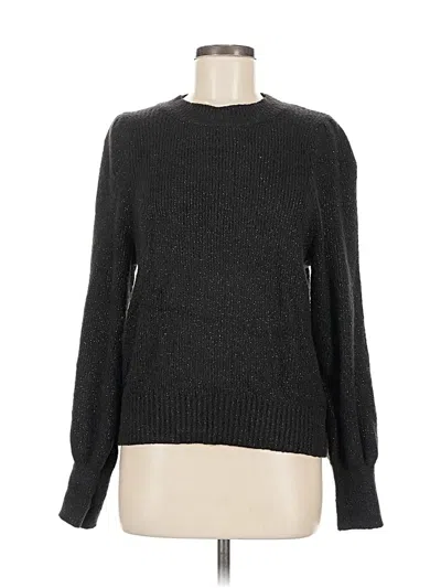 Pre-owned Time And Tru Pullover Sweater In Black