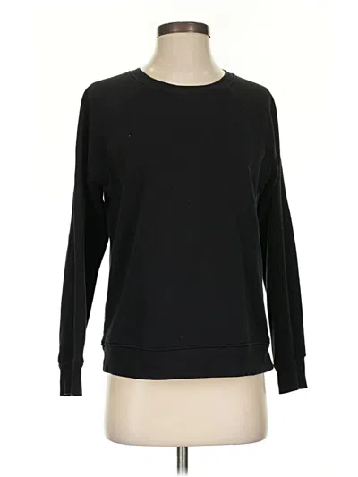 Pre-owned Time And Tru Pullover Sweater In Black