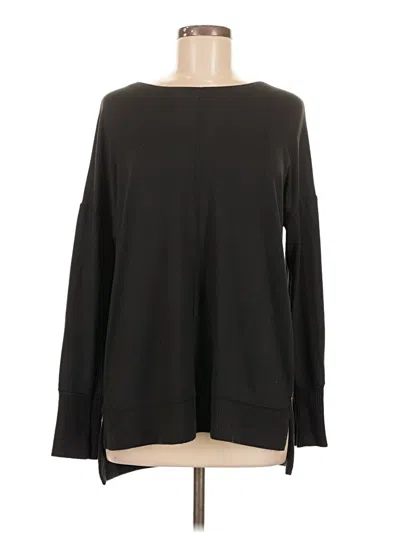 Pre-owned Time And Tru Pullover Sweater In Black