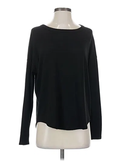 Pre-owned Time And Tru Pullover Sweater In Black