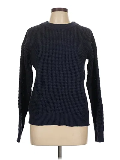 Pre-owned Time And Tru Pullover Sweater In Black