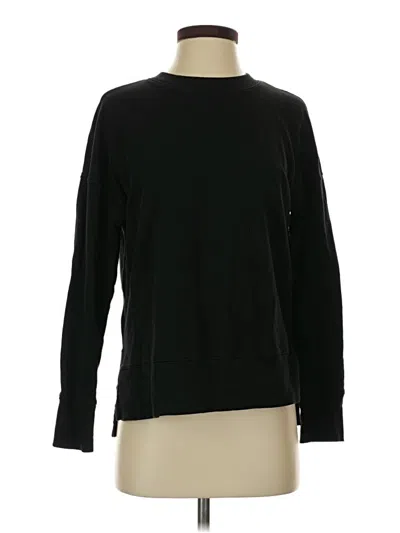 Pre-owned Time And Tru Pullover Sweater In Black