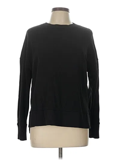 Pre-owned Time And Tru Pullover Sweater In Black