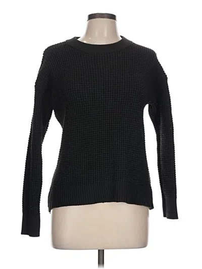 Pre-owned Time And Tru Pullover Sweater In Black