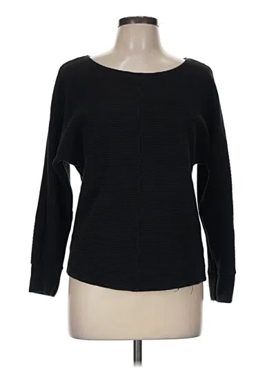 Pre-owned Time And Tru Pullover Sweater In Black