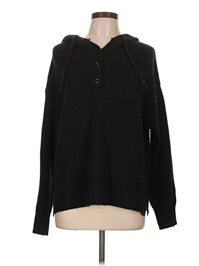Pre-owned Time And Tru Pullover Sweater In Black
