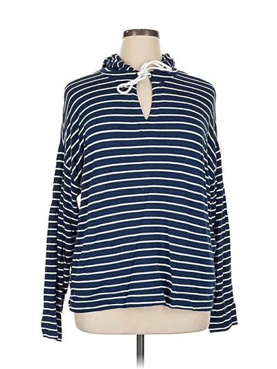 Pre-owned Time And Tru Pullover Sweater In Blue