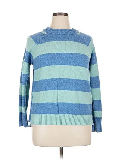 Pre-owned Time And Tru Pullover Sweater In Blue