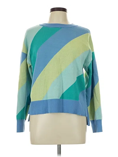 Pre-owned Time And Tru Pullover Sweater In Blue
