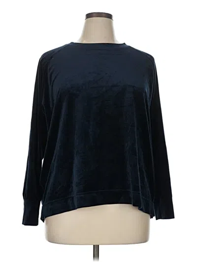 Pre-owned Time And Tru Pullover Sweater In Blue