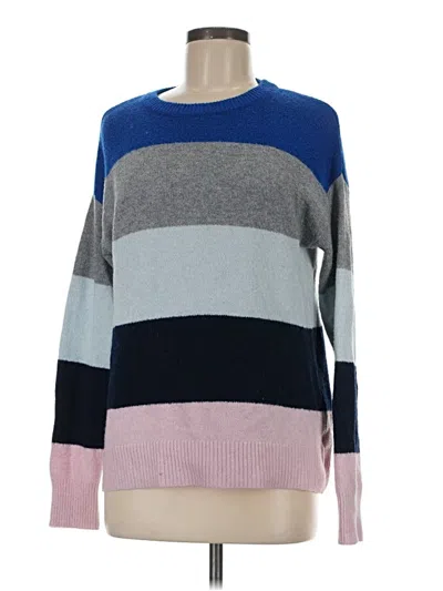 Pre-owned Time And Tru Pullover Sweater In Blue