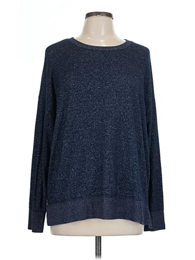 Pre-owned Time And Tru Pullover Sweater In Blue