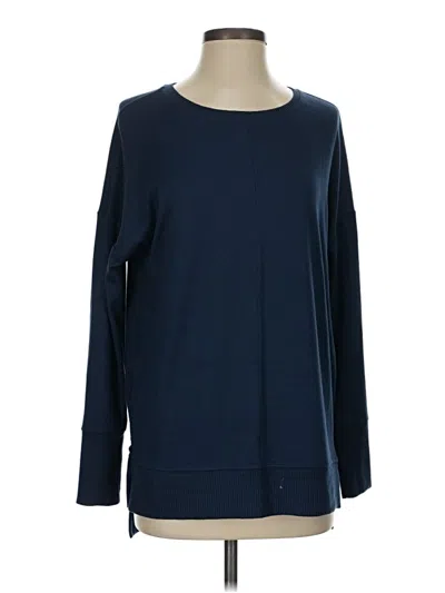 Pre-owned Time And Tru Pullover Sweater In Blue