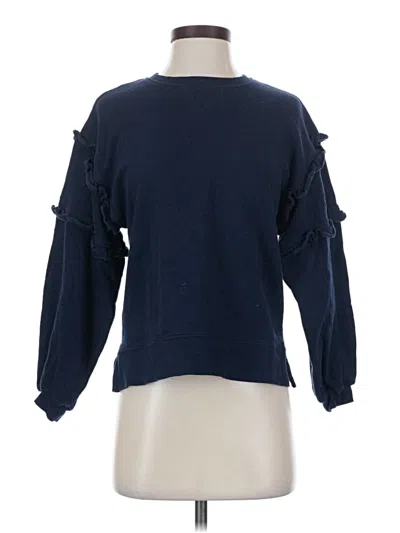 Pre-owned Time And Tru Pullover Sweater In Blue