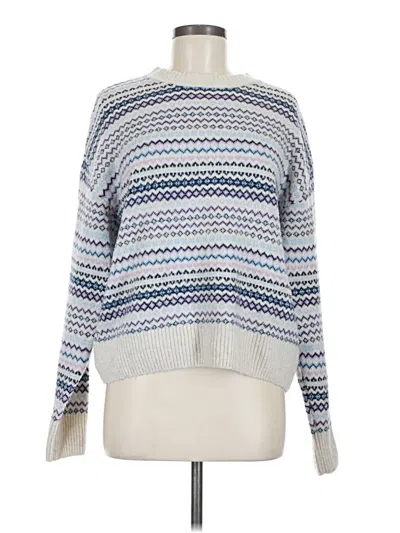 Pre-owned Time And Tru Pullover Sweater In Blue