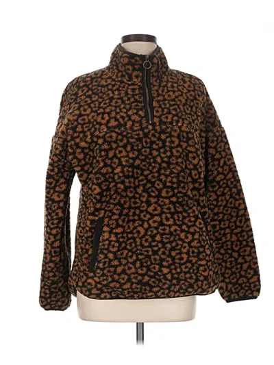 Pre-owned Time And Tru Pullover Sweater In Brown
