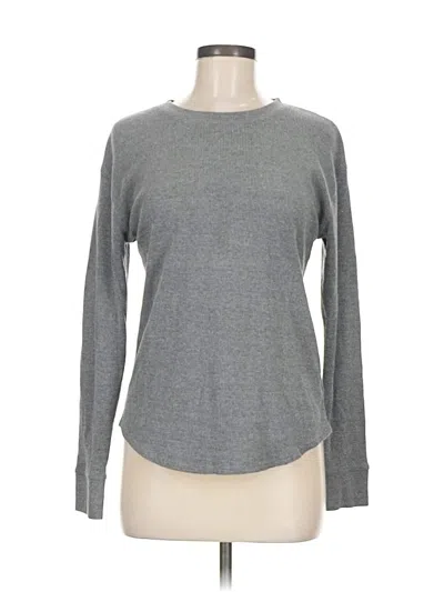 Pre-owned Time And Tru Pullover Sweater In Gray