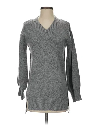 Pre-owned Time And Tru Pullover Sweater In Gray