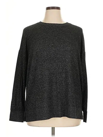 Pre-owned Time And Tru Pullover Sweater In Gray