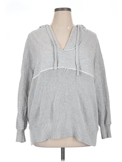 Pre-owned Time And Tru Pullover Sweater In Gray