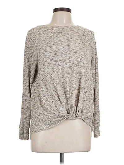 Pre-owned Time And Tru Pullover Sweater In Gray