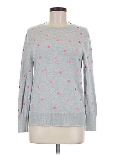 Pre-owned Time And Tru Pullover Sweater In Gray