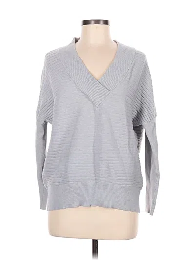 Pre-owned Time And Tru Pullover Sweater In Gray