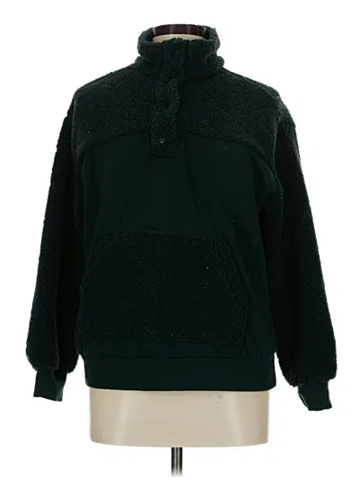 Pre-owned Time And Tru Pullover Sweater In Green