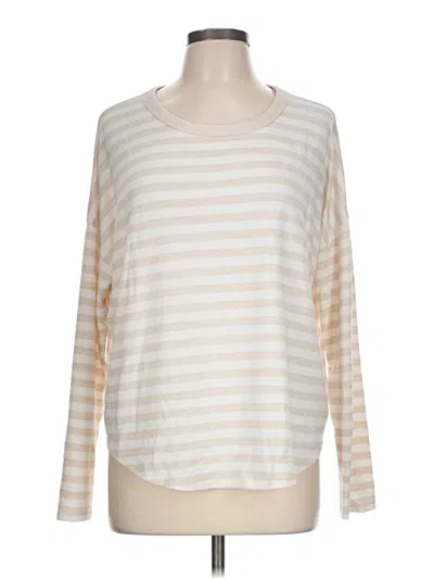 Pre-owned Time And Tru Pullover Sweater In Ivory