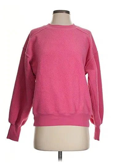 Pre-owned Time And Tru Pullover Sweater In Pink