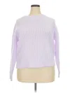 Time And Tru Pullover Sweater In Purple