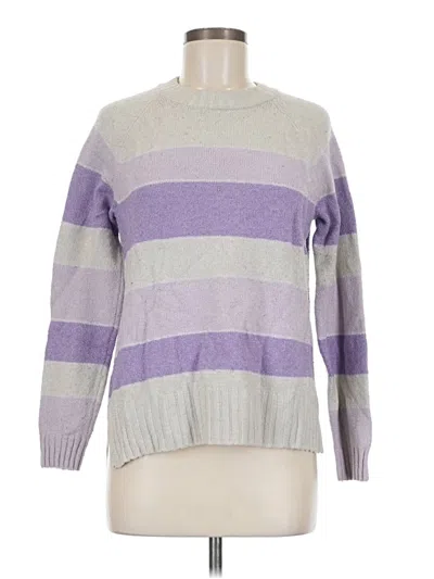 Pre-owned Time And Tru Pullover Sweater In Purple