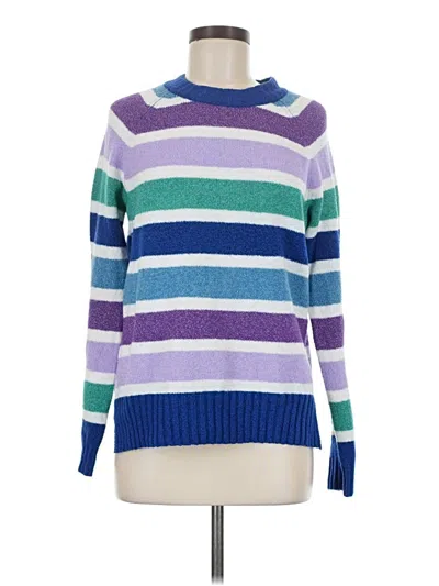 Pre-owned Time And Tru Pullover Sweater In Purple