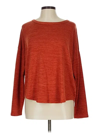 Pre-owned Time And Tru Pullover Sweater In Red
