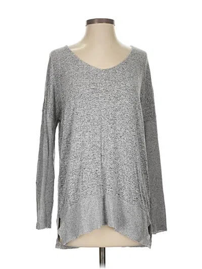 Pre-owned Time And Tru Pullover Sweater In Silver