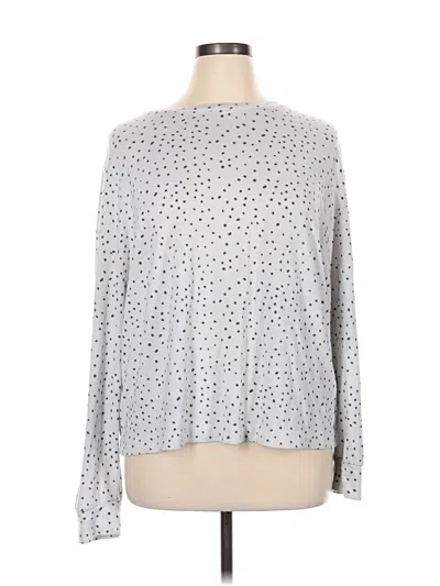 Pre-owned Time And Tru Pullover Sweater In Silver