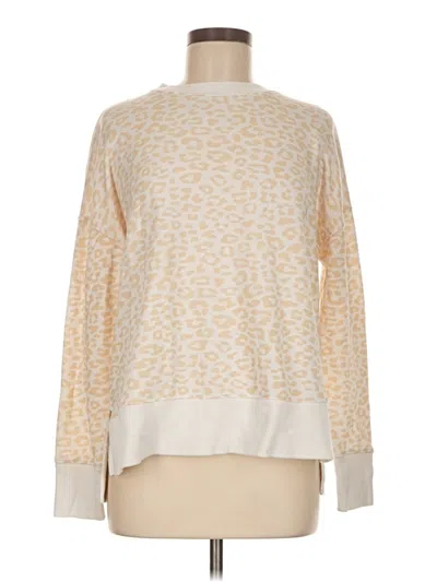 Pre-owned Time And Tru Pullover Sweater In Tan