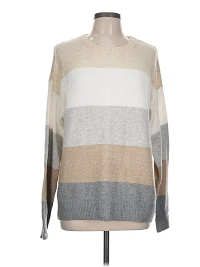 Pre-owned Time And Tru Pullover Sweater In Tan