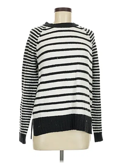 Pre-owned Time And Tru Pullover Sweater In White