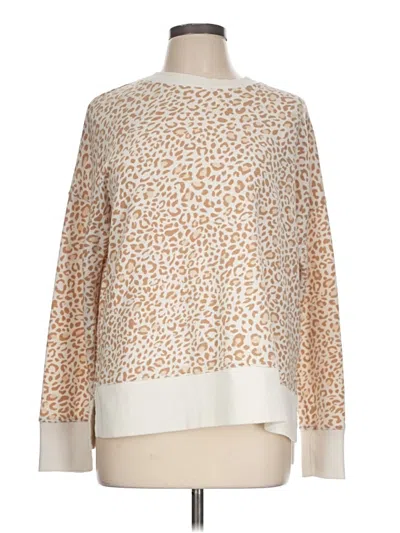 Pre-owned Time And Tru Pullover Sweater In White