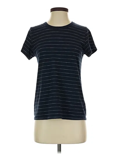 Pre-owned Time And Tru Short Sleeve T-shirt In Blue