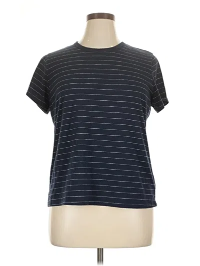 Pre-owned Time And Tru Short Sleeve T-shirt In Gray