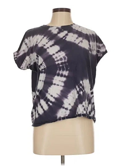 Pre-owned Time And Tru Short Sleeve T-shirt In Gray