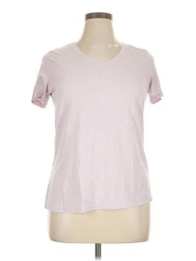 Pre-owned Time And Tru Short Sleeve T-shirt In Pink