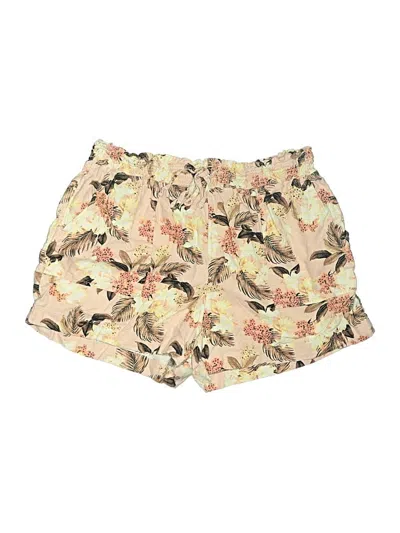 Pre-owned Time And Tru Shorts In Gold