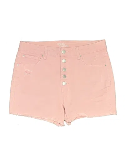 Pre-owned Time And Tru Shorts In Pink