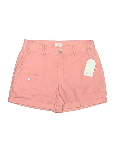 Pre-owned Time And Tru Shorts In Pink