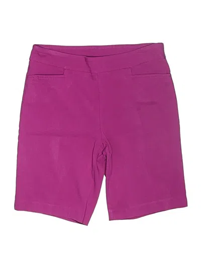 Pre-owned Time And Tru Shorts In Purple