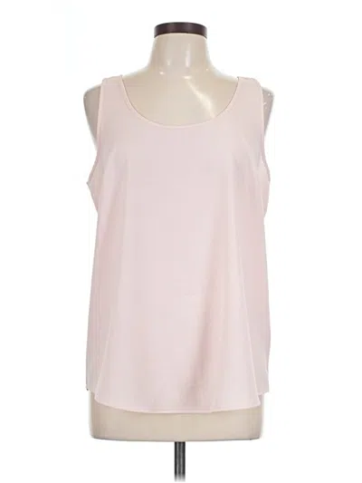 Pre-owned Time And Tru Sleeveless Blouse In Pink